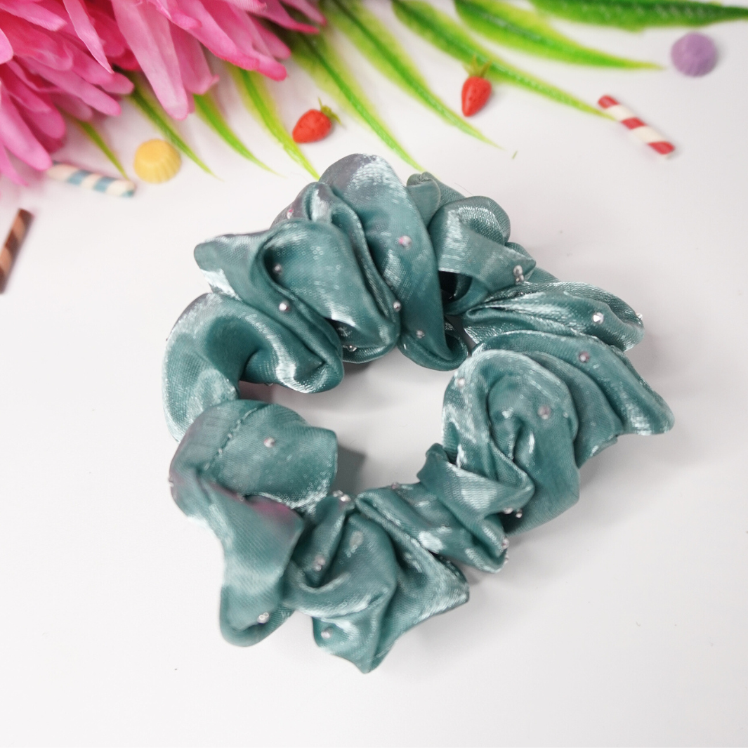 Premium Sparkle Hair Scrunchies