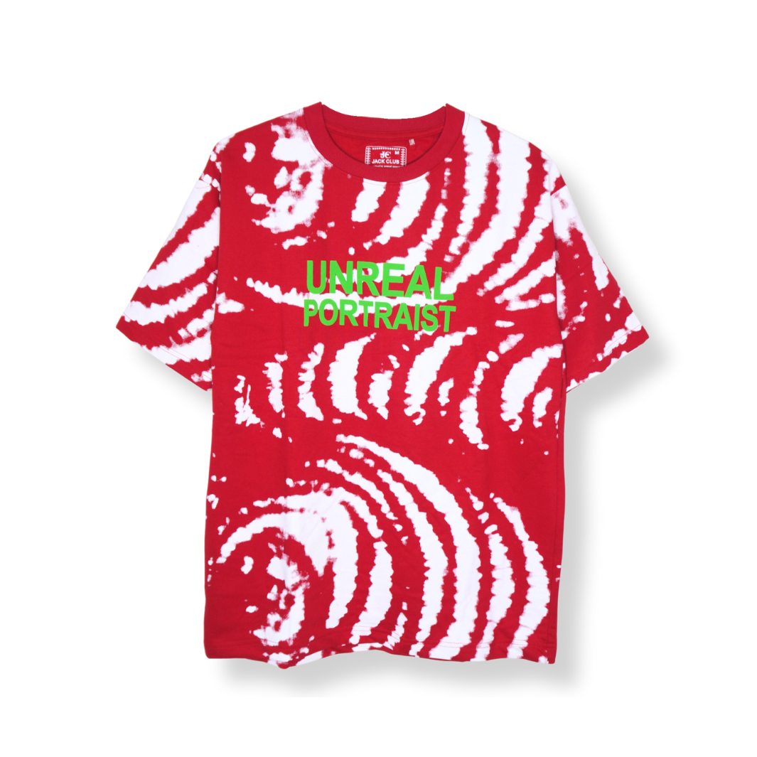 Men's Red Oversized T Shirt