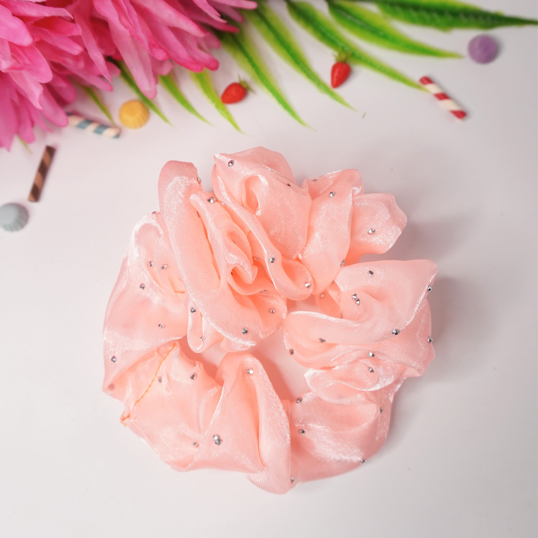 Premium Sparkle Hair Scrunchies