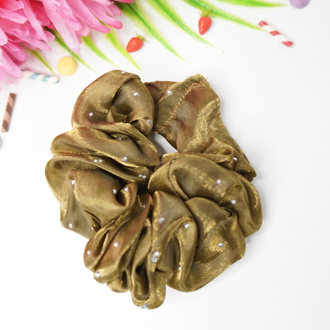 Premium Sparkle Hair Scrunchies