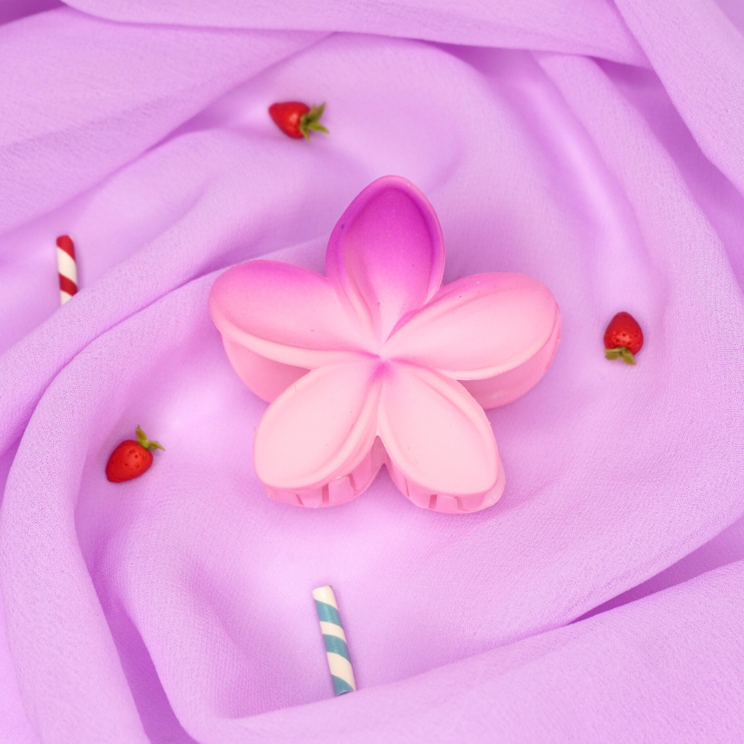 Gradient Flower Hair Clip