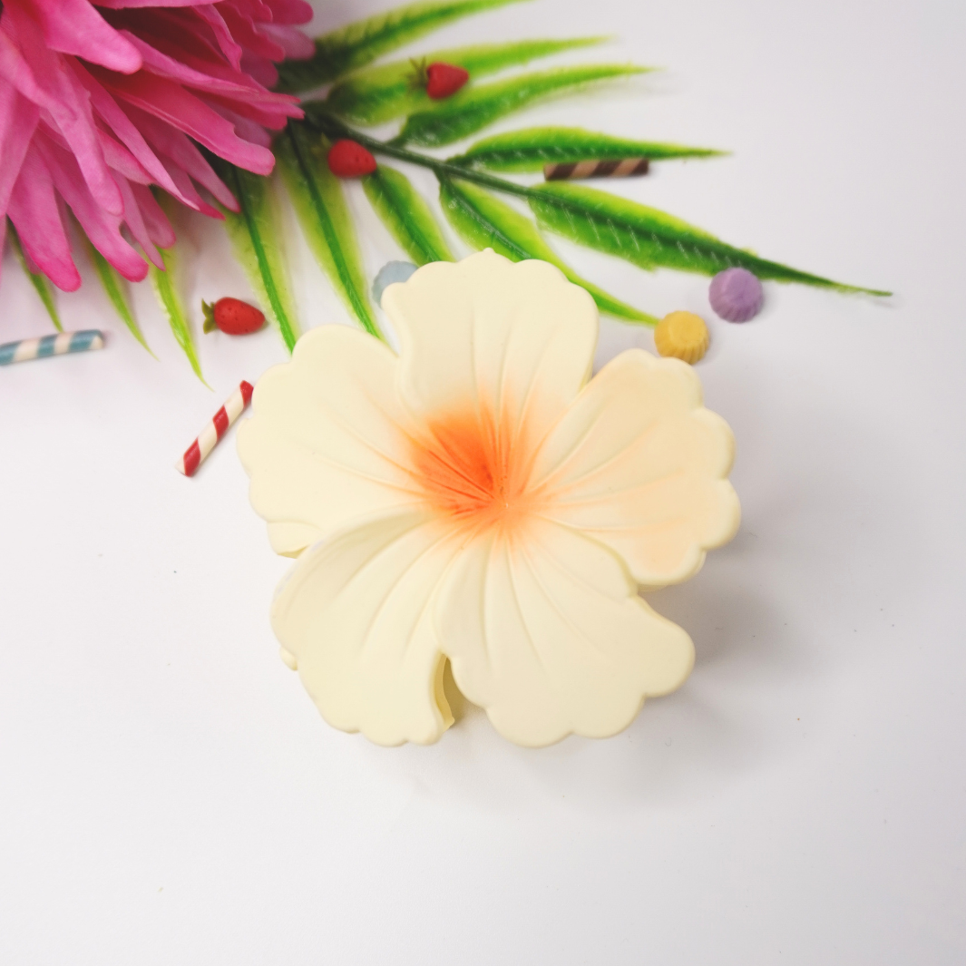 Elegant Big Flower Hair Clips