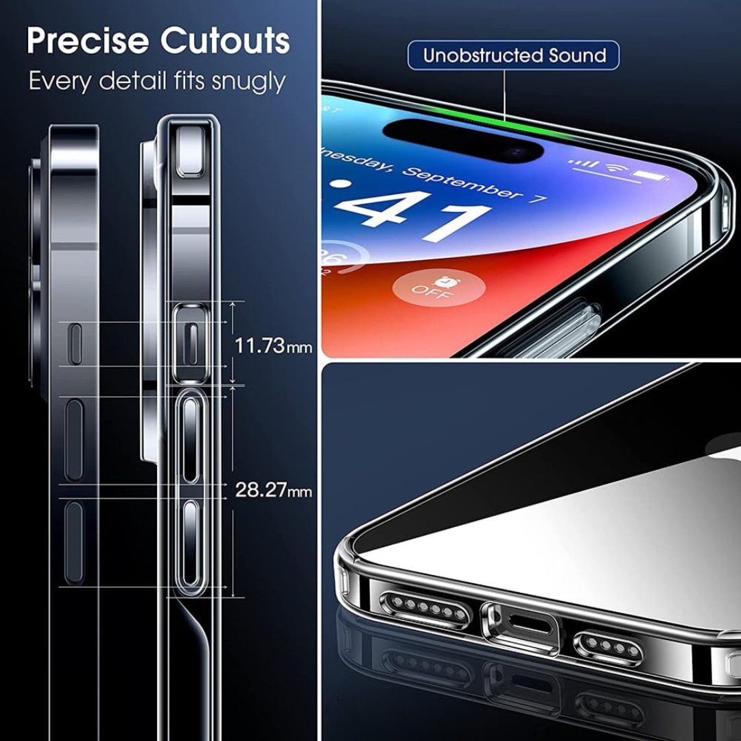 Silicone Back Cover for iPhone 16