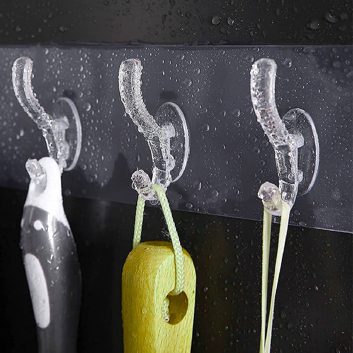 Self-Adhesive 6-Hook Strip (Pack of 2)