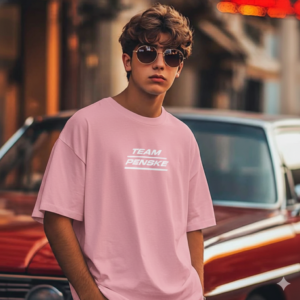 Men’s Light Peach Oversized T Shirt