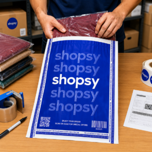 Shopsy Poly Bag for Packaging 9 x 11 Inches | Tamper Proof Poly Packaging Bags