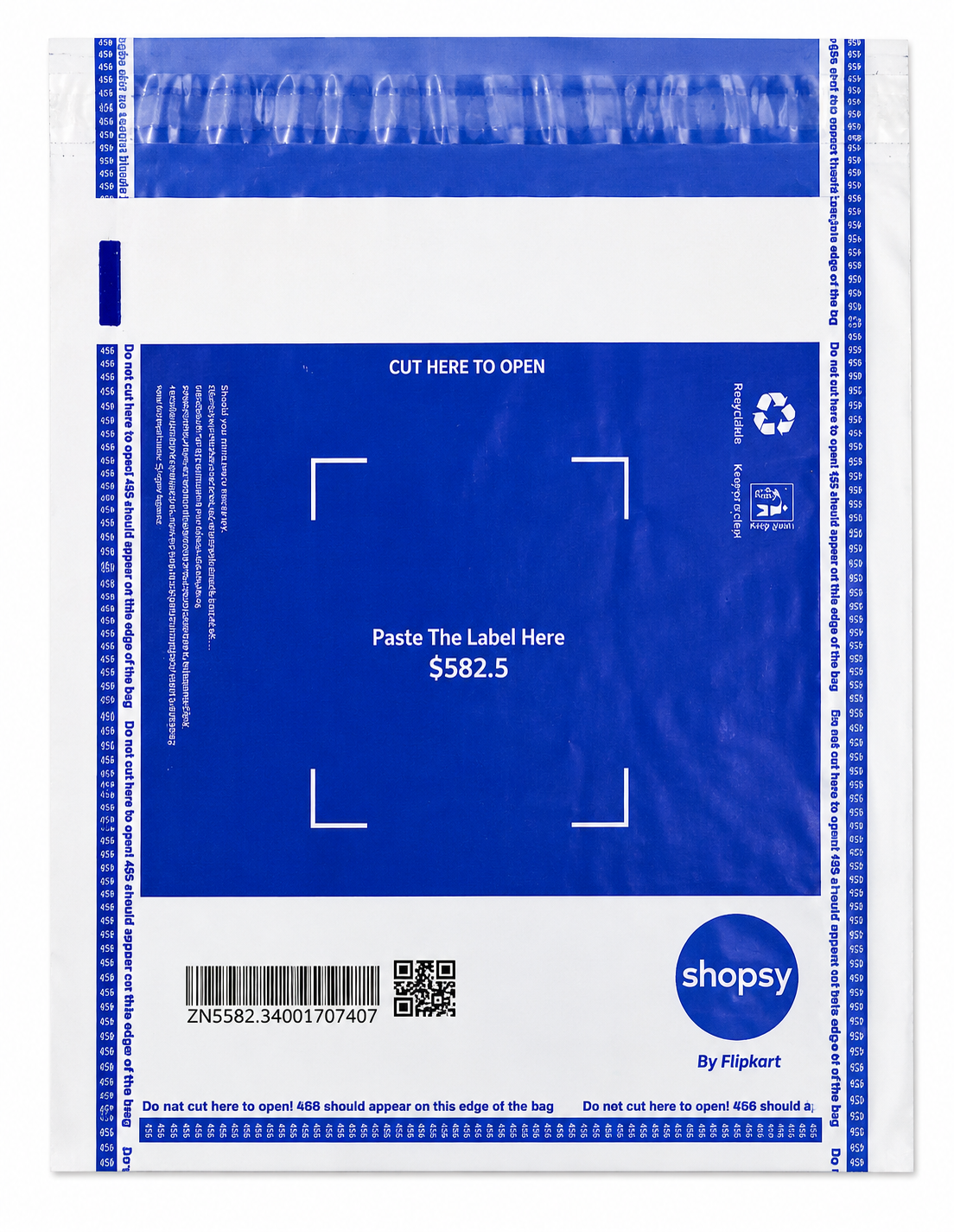 Shopsy Poly Bag for Packaging 9 x 11 Inches | Tamper Proof Poly Packaging Bags