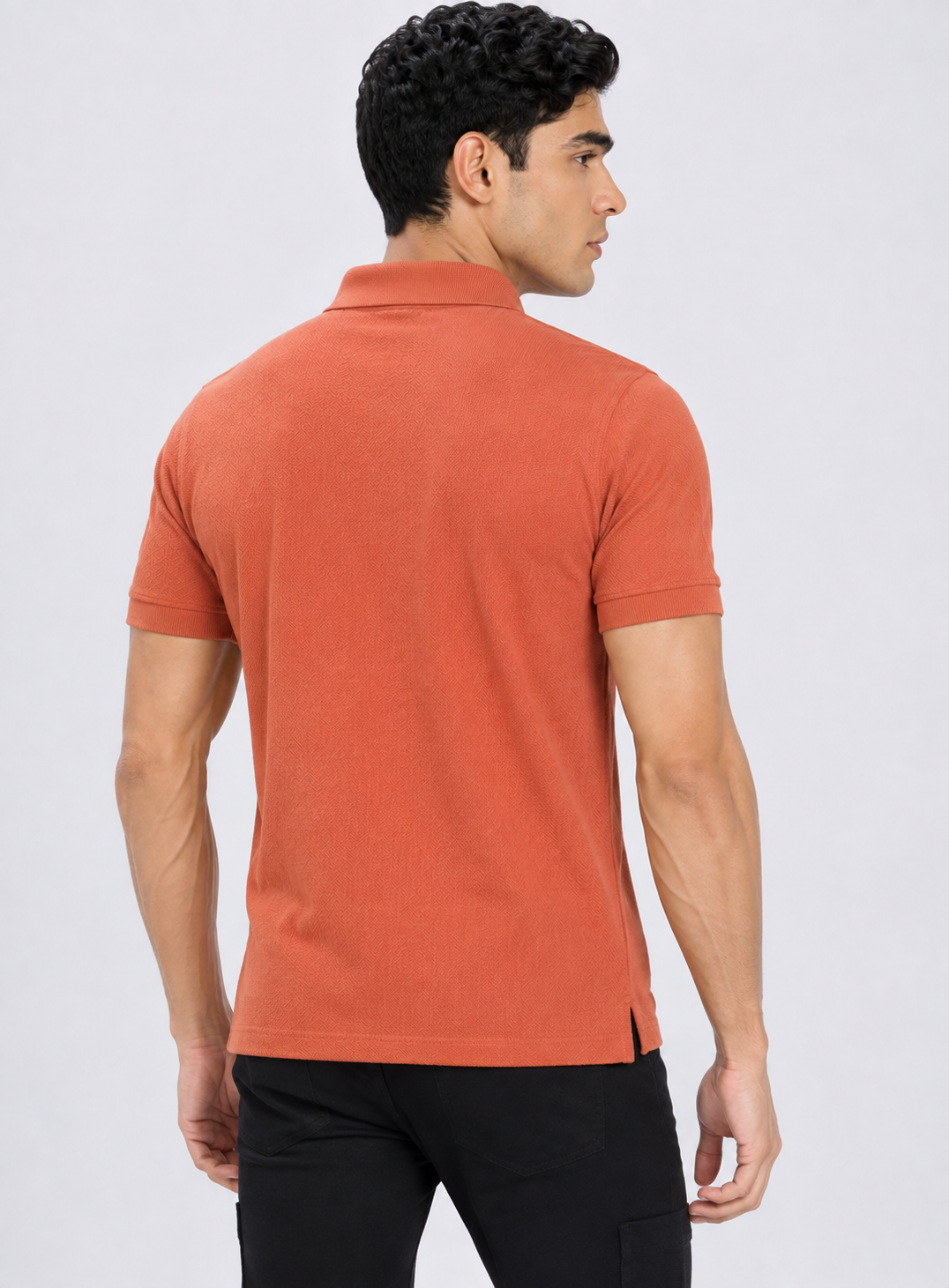 Premium Polo T Shirt - Orange