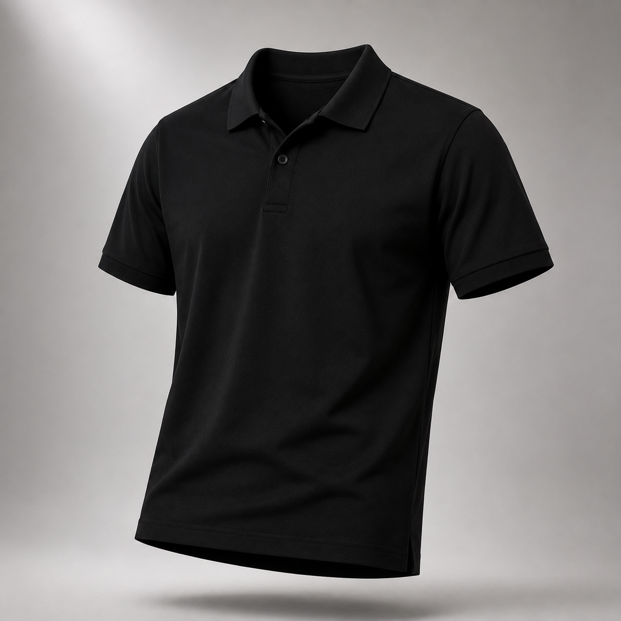 Premium Polo T Shirt - Black